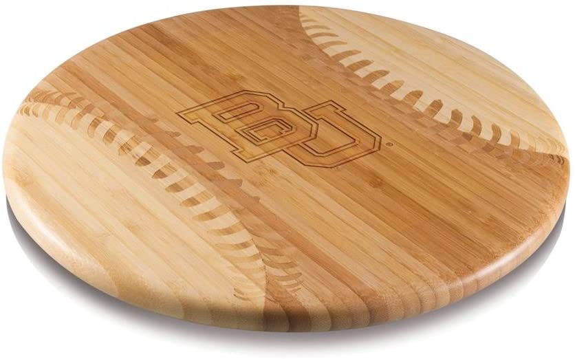 Price:$35.33 - A Picnic Time Brand Home Run Baseball Cutting Board & Serving Tray Cheese Boards, One Size, Rubberwood : Home & Kitchen