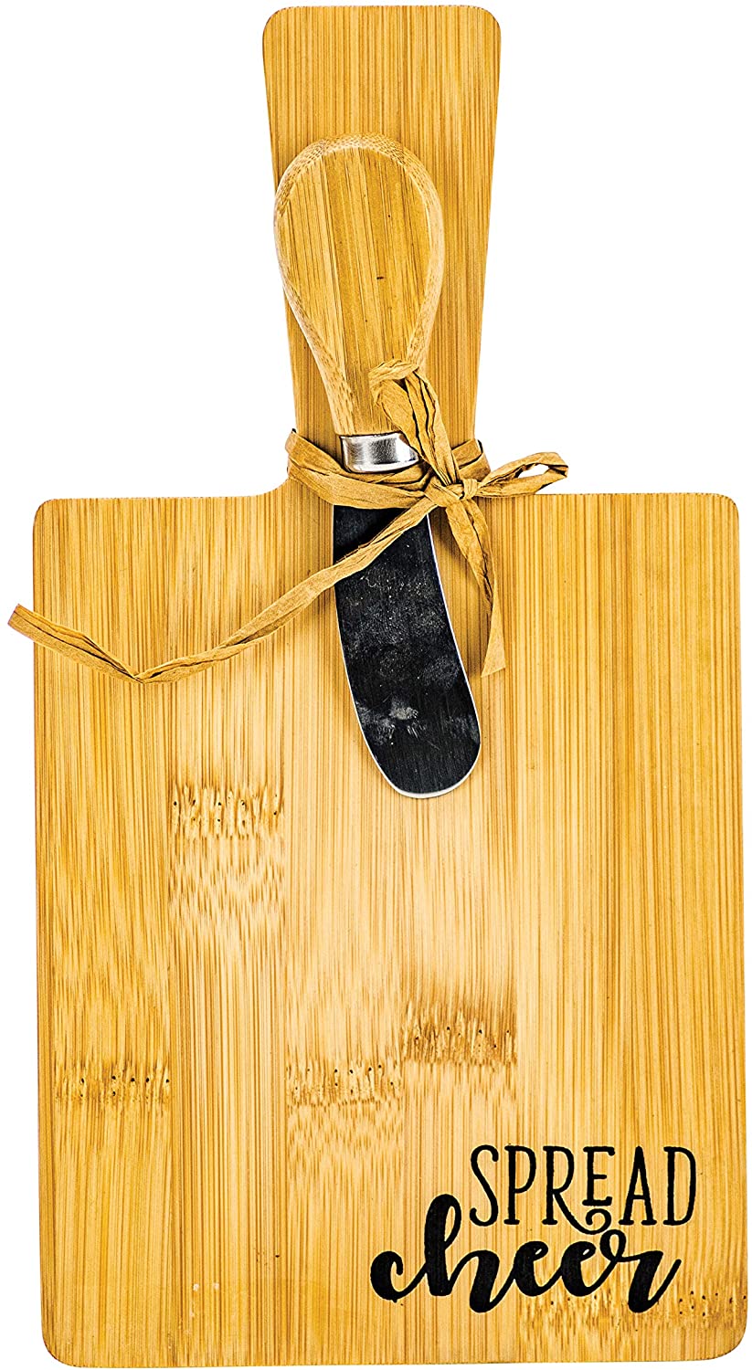 Price:$11.38 Warehouse Spread Cheer Bamboo Serving Board and Spreader Set: Home & Kitchen