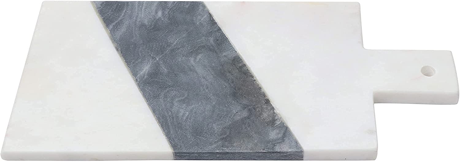 Price:$39.95 Natural White & Gray Marble Chopping Board Champagne Marbles Cutting Board Stylish Cheese Board For Kitchen Accessions & Decor Great Gift For Cooking Lover Size : Lx37, Wx18Cm: Home & Kitchen