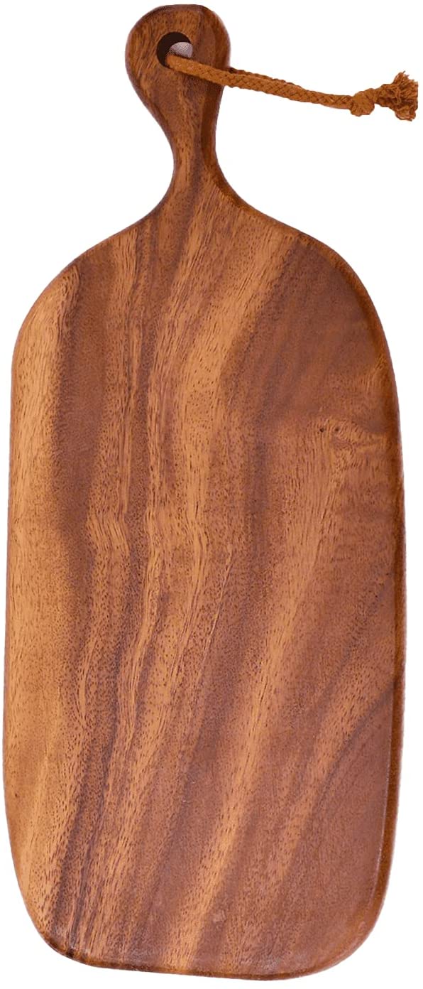 Price:$29.99 Walnut Wood Cutting Boards for Kitchen, Ultra Thick Hardwood Chopping with Easy-grip handle, Cheese and Food Server Charcuterie(17.3 x 7.48 x 0.78 in): Home & Kitchen