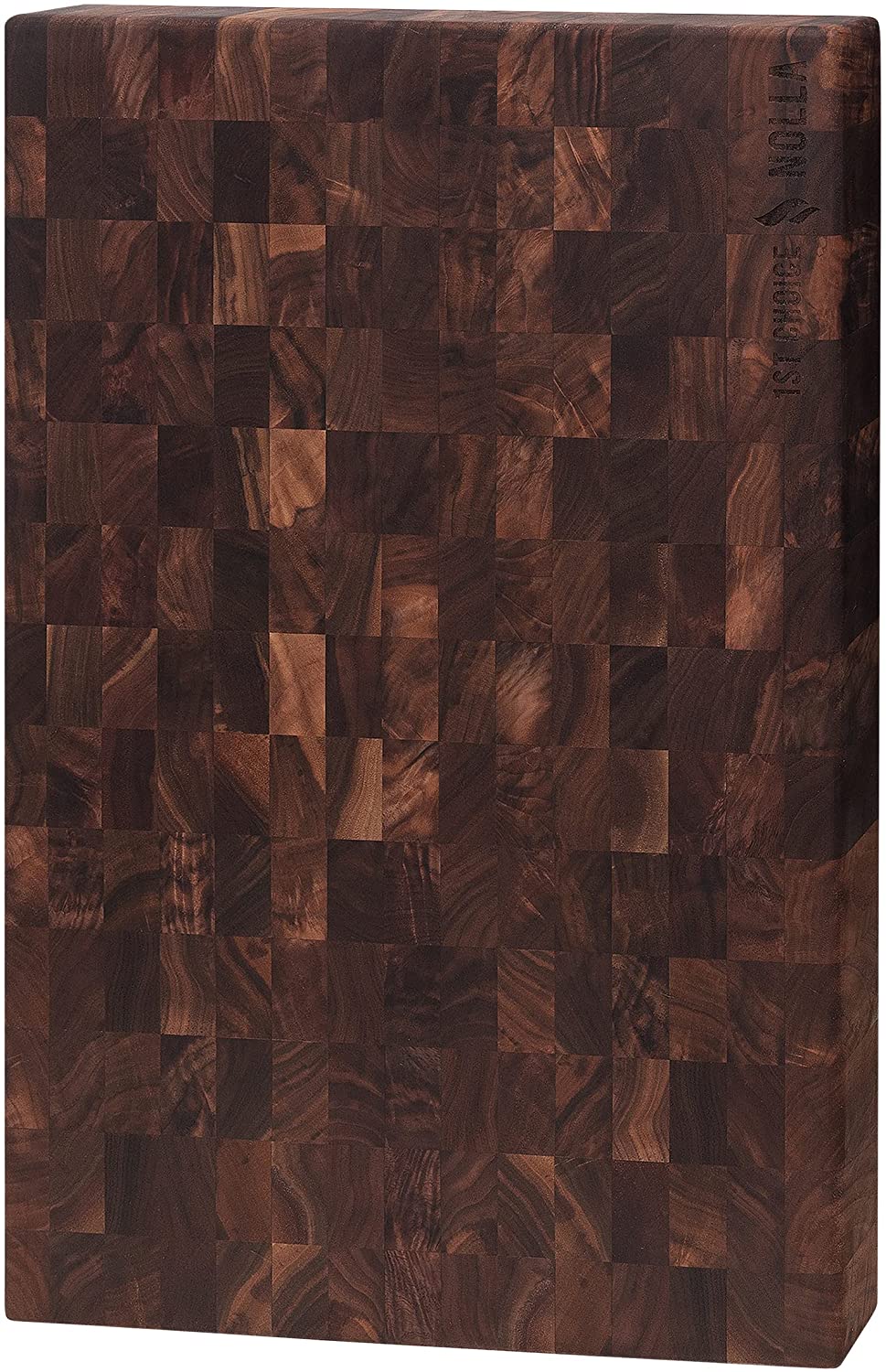 Price:$139.90 choice Nolla Walnut End Grain Cutting Board, 18” x 12” x 1.375”, Made In USA, Reversible Walnut Wood Large Thick Cutting Board: Home & Kitchen