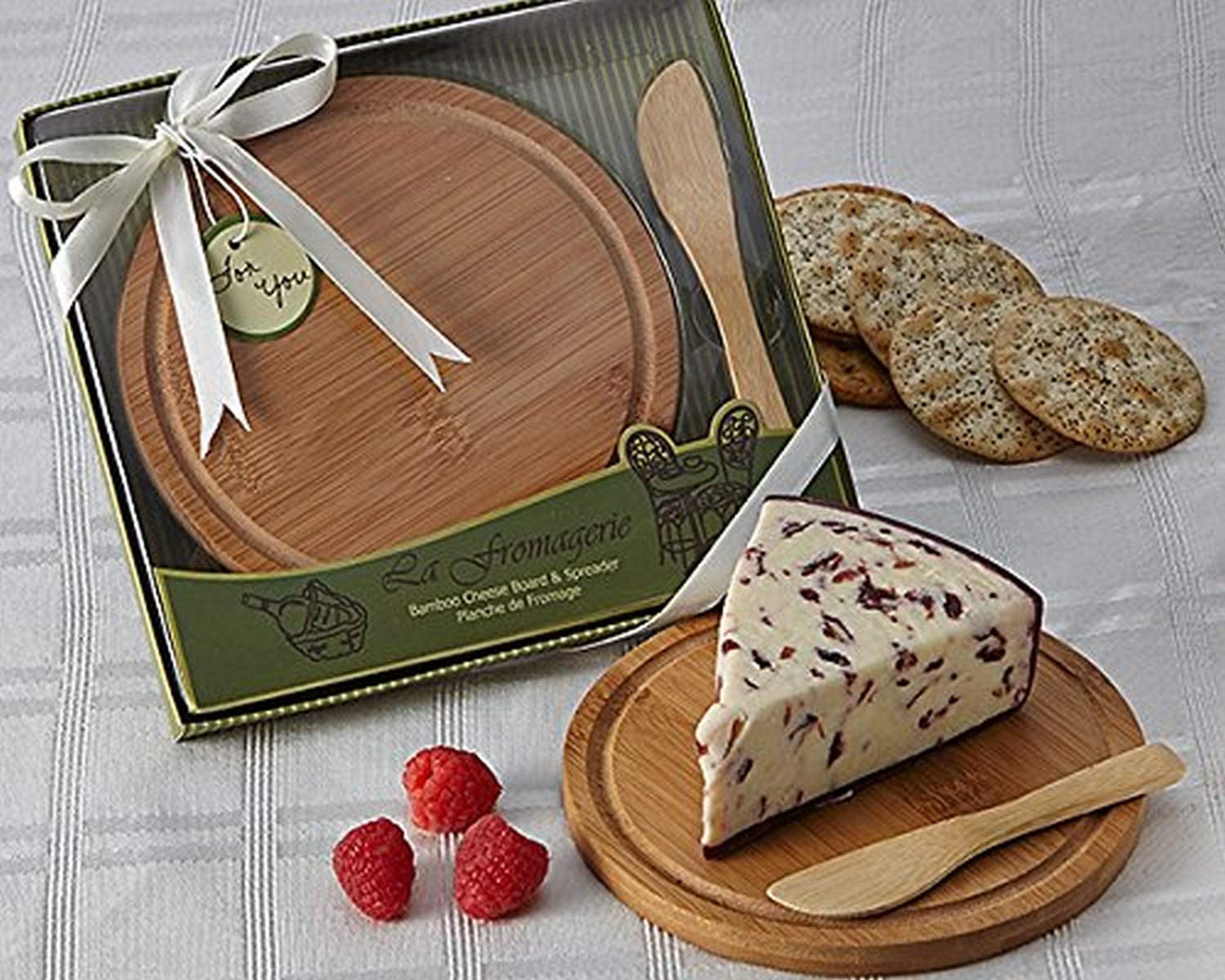 Price:$11.25 Designs La Fromagerie Spreader Cheese Board, 5.5" in Diameter, Natural : Home & Kitchen