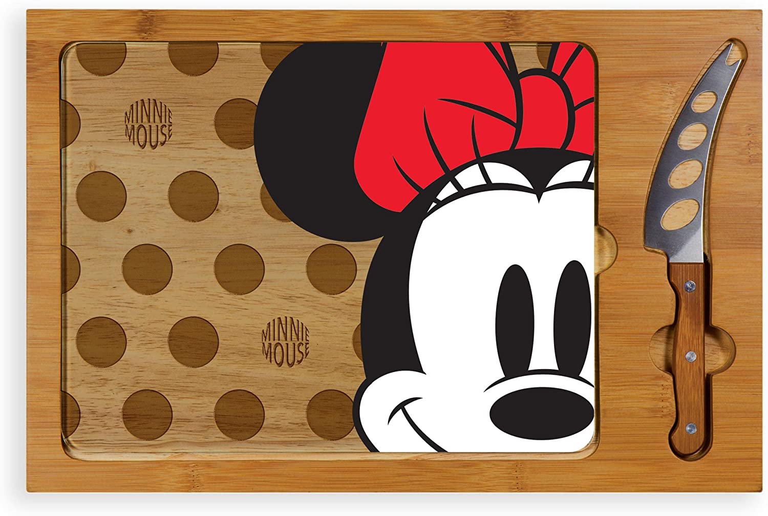 Price:$69.95 Classics Minnie Mouse Icon 3-Piece Cheese Serving Set: Home & Kitchen