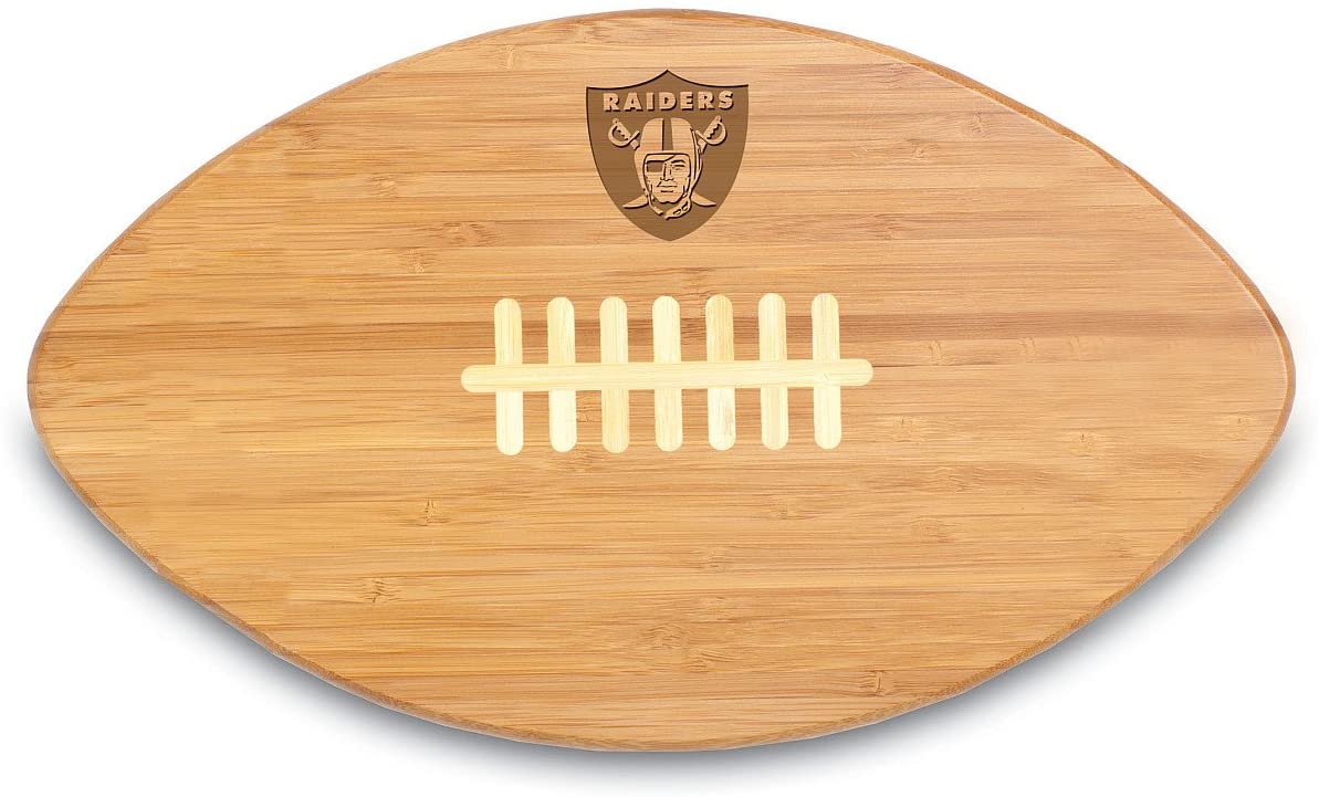 Price:$31.95 Oakland Raiders Touchdown Pro! Engraved Board, One Size, Natural Wood : Home & Kitchen