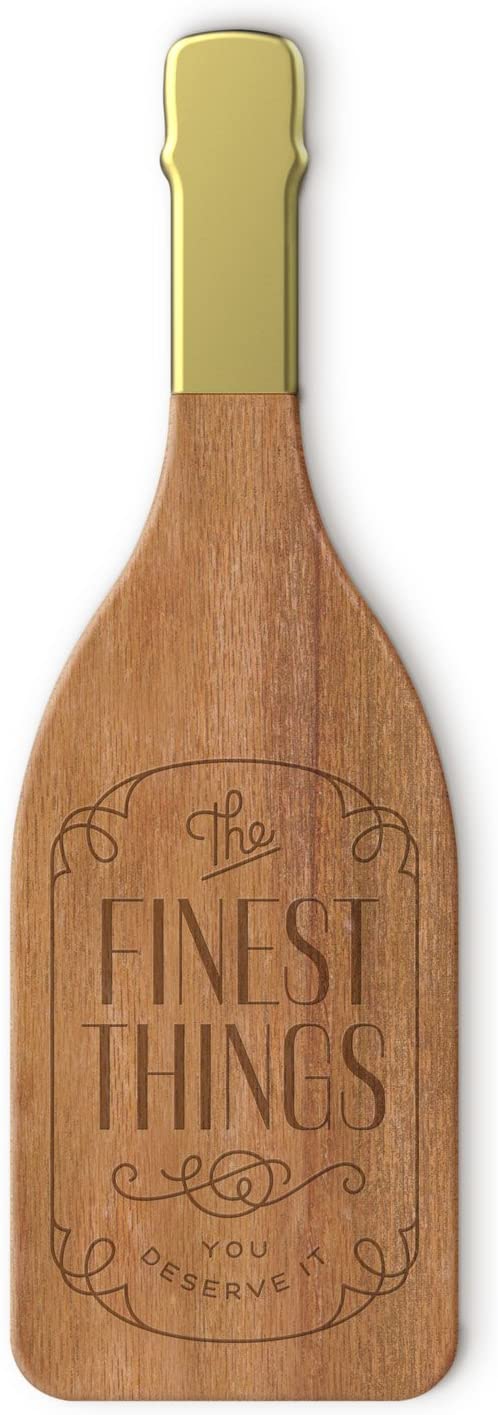 Price:$28.51 Fred Champagne Acacia Wood Cheese Board with Knife, Assorted: Home & Kitchen