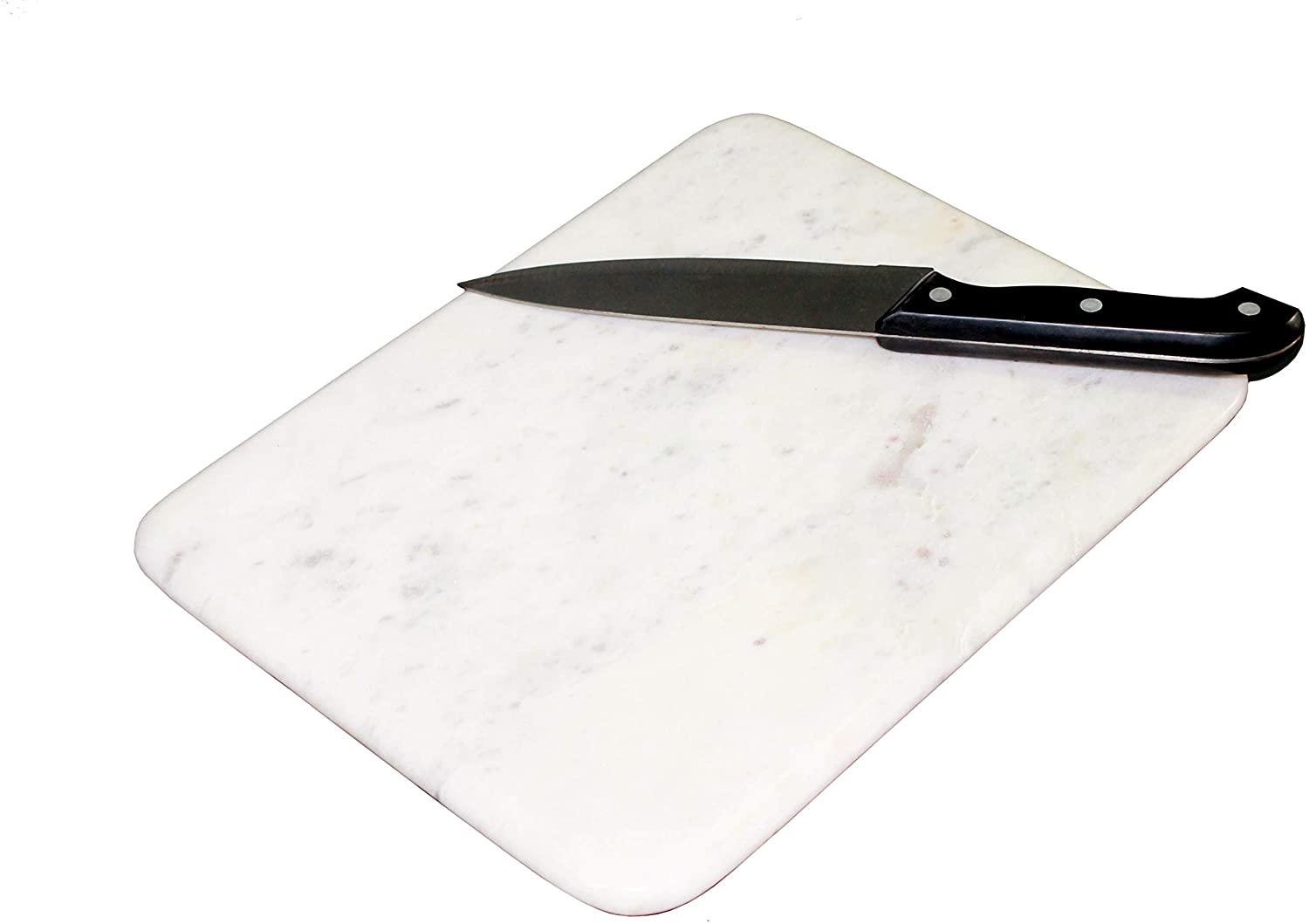 Price:$31.95 Marble Cutting Board Cheese Platter Multi-purpose Serving Platter (White): Home & Kitchen