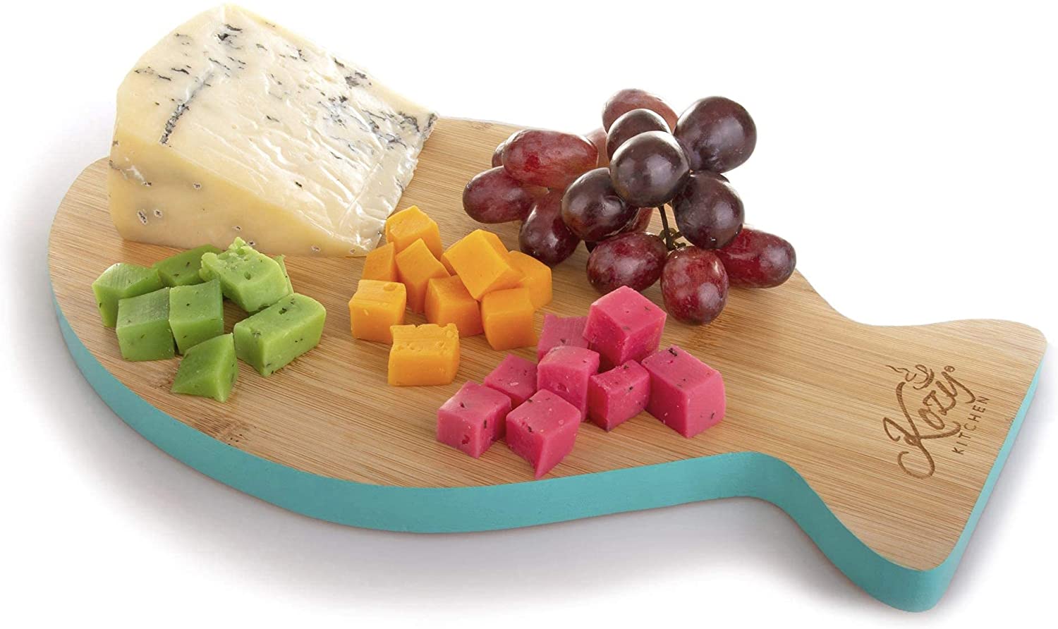Price:$14.99 Bamboo Cutting Board, Cheese board, Charcuterie, Serving Platter, By Kozy Kitchen- protective, Stylish, Eco-friendly Great for Parties: Home & Kitchen