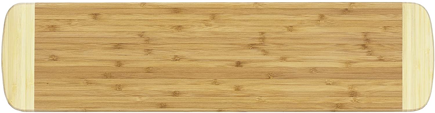 Price:$23.49 Bamboo Palaoa Bamboo Bread Cutting Board, 23" x 6", Natural Two Tone: Home & Kitchen