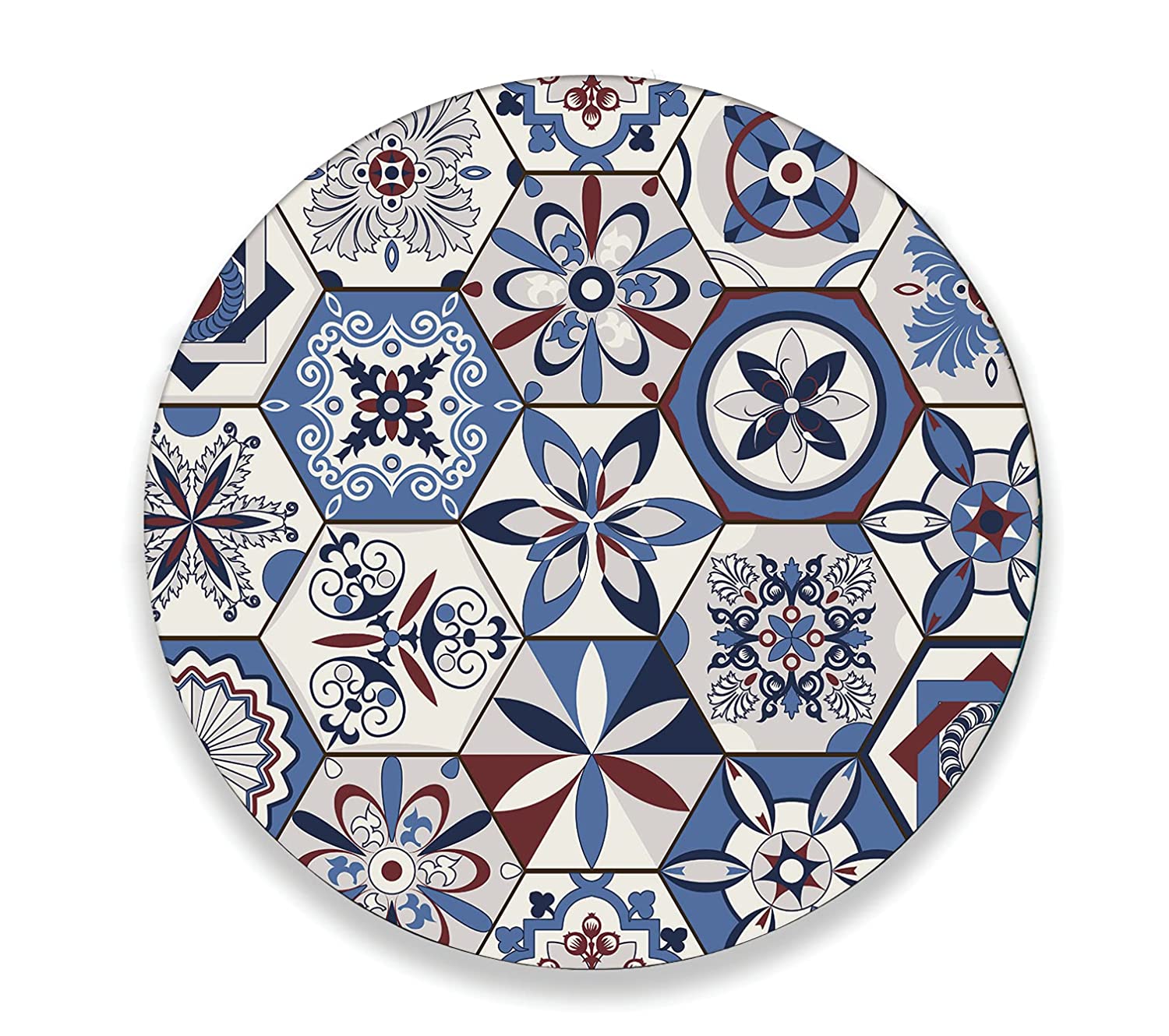 Price:$32.90 Handmade CHEESE BOARD in artisan work. Elegant and covered with resin. Ideal Charcuterie Platter & Serving Tray for Wine and snacks. Model: Ottoman Mosaic : Handmade Products