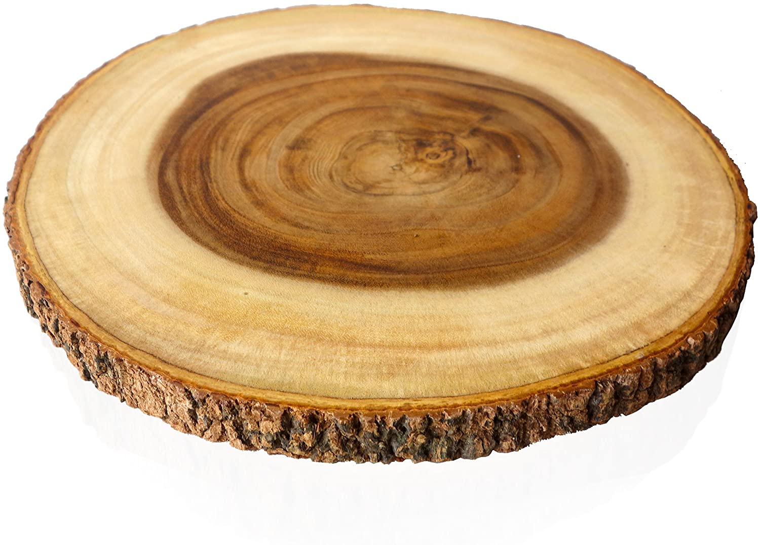 Price:$59.00 Hand Crafted End Grain Cutting Board with Bark Made From Sustainable Wood: Home & Kitchen