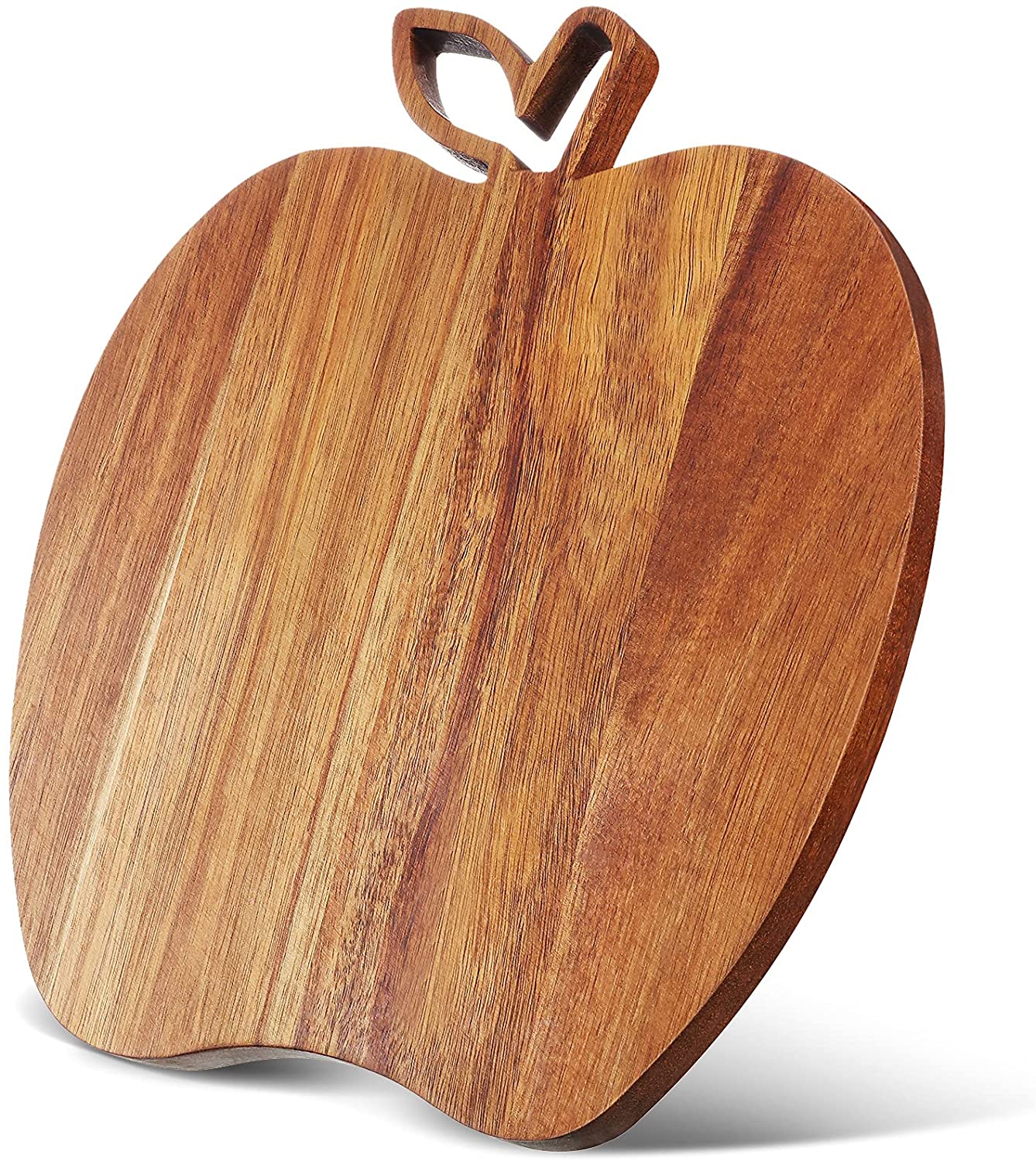 Price:$25.99 Wood Cutting Board, 12 x 10 Inch Christmas Wooden Bread Board Cheese Serving Platter Serving Charcuterie Board for Meat Cheese and Vegetables (Apple Style): Home & Kitchen