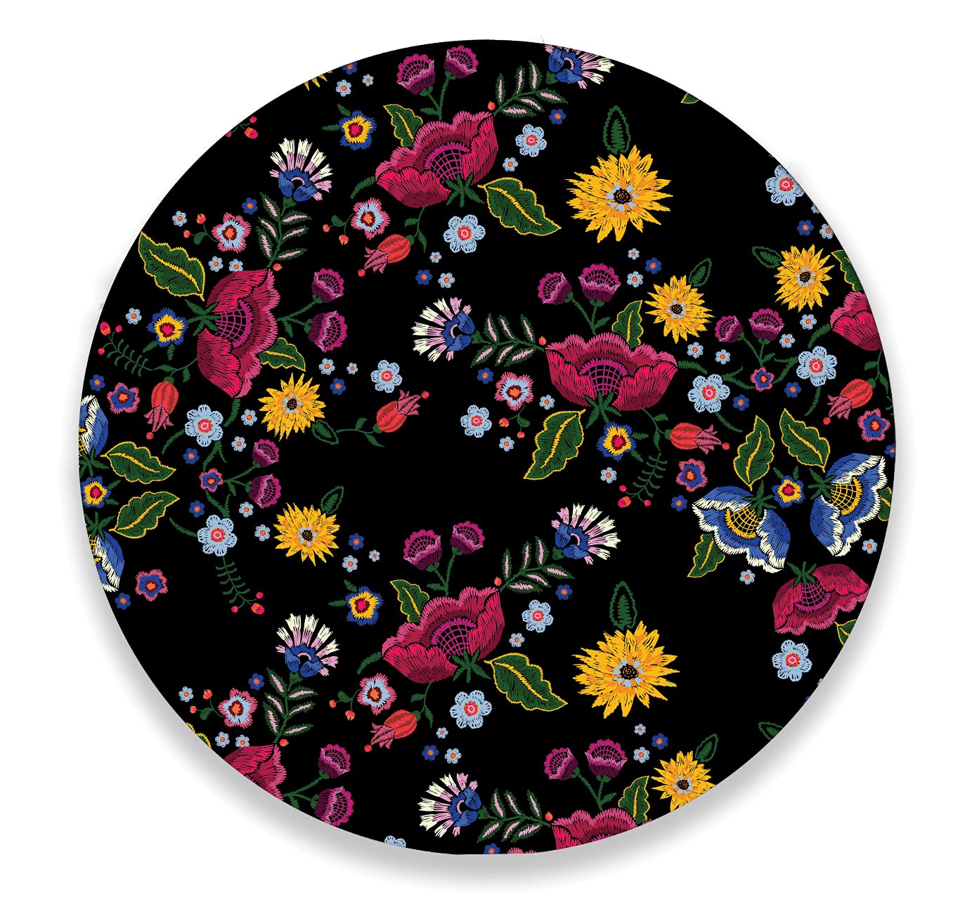 Price:$32.90 Mexican Handmade Cheese Board in artisan work. Hand crafted and covered with liquid crystal. Model: Heritage Embroidery. Ideal Charcuterie Platter & also as Serving Tray for Wine and snacks. : Handmade Products