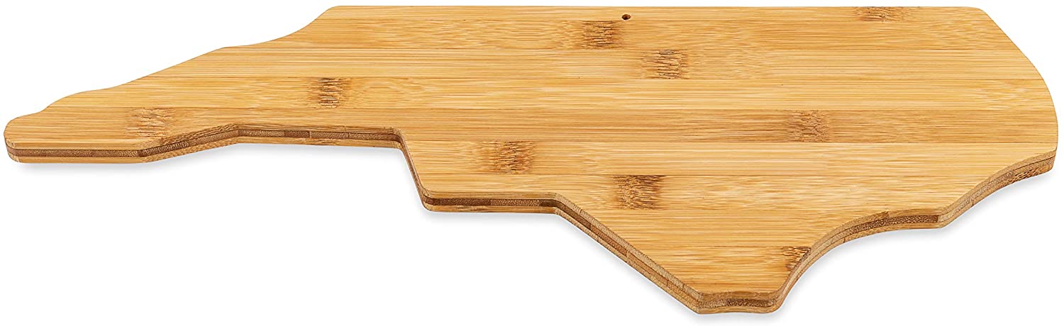 Price:$16.99 53112 Bamboo Cutting Board, North Carolina-shaped - Perfect for Kitchen Use or Wall Decoration - Moisture Resistant : Everything Else