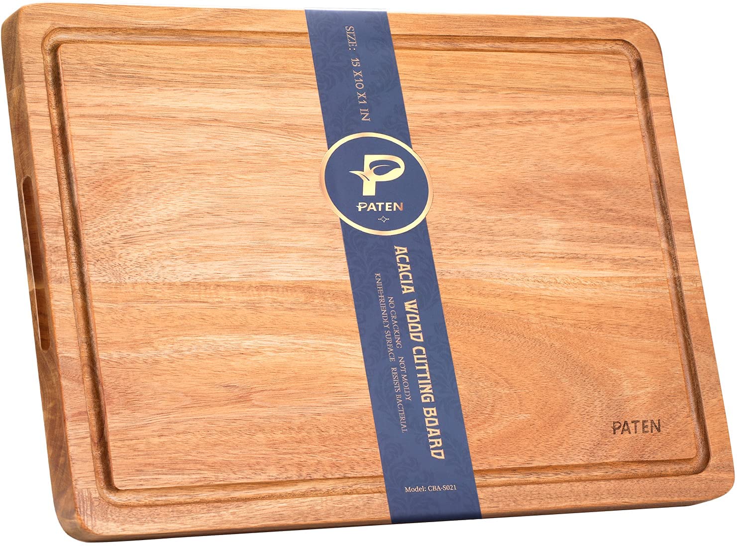 Price:$24.99 Cutting Board, Wooden Cutting Boards for Kitchen, Acacia Wood Cutting Board with Juice Groove, Cutting Board for Meat, Cheese and Vegetables,15X10inches: Home & Kitchen