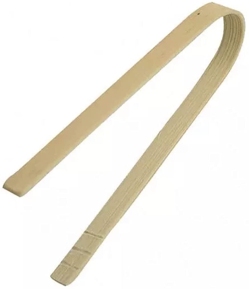 Price:$22.50 Mini Bamboo Disposable Tongs - Pack of 50 Disposable Tongs -toast, buffet serving utensils: Home & Kitchen