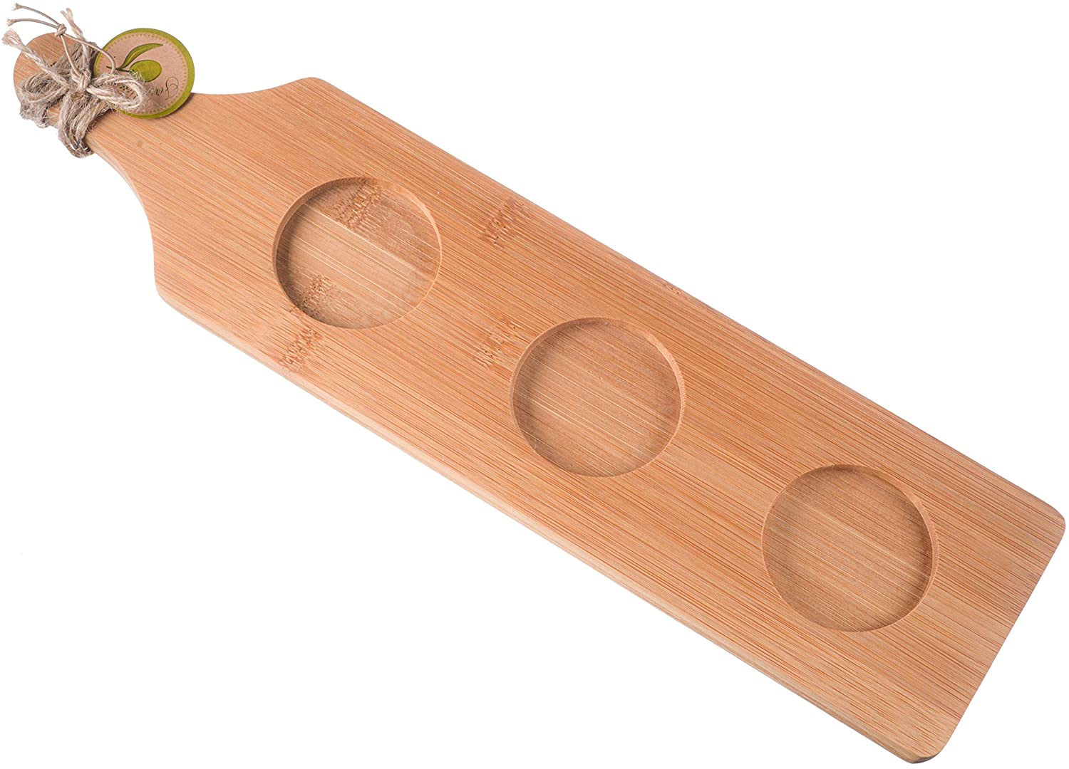 Price:$19.31 Designs Saporito Paddle Cheese and Appetizer Serving Board, Natural : Home & Kitchen