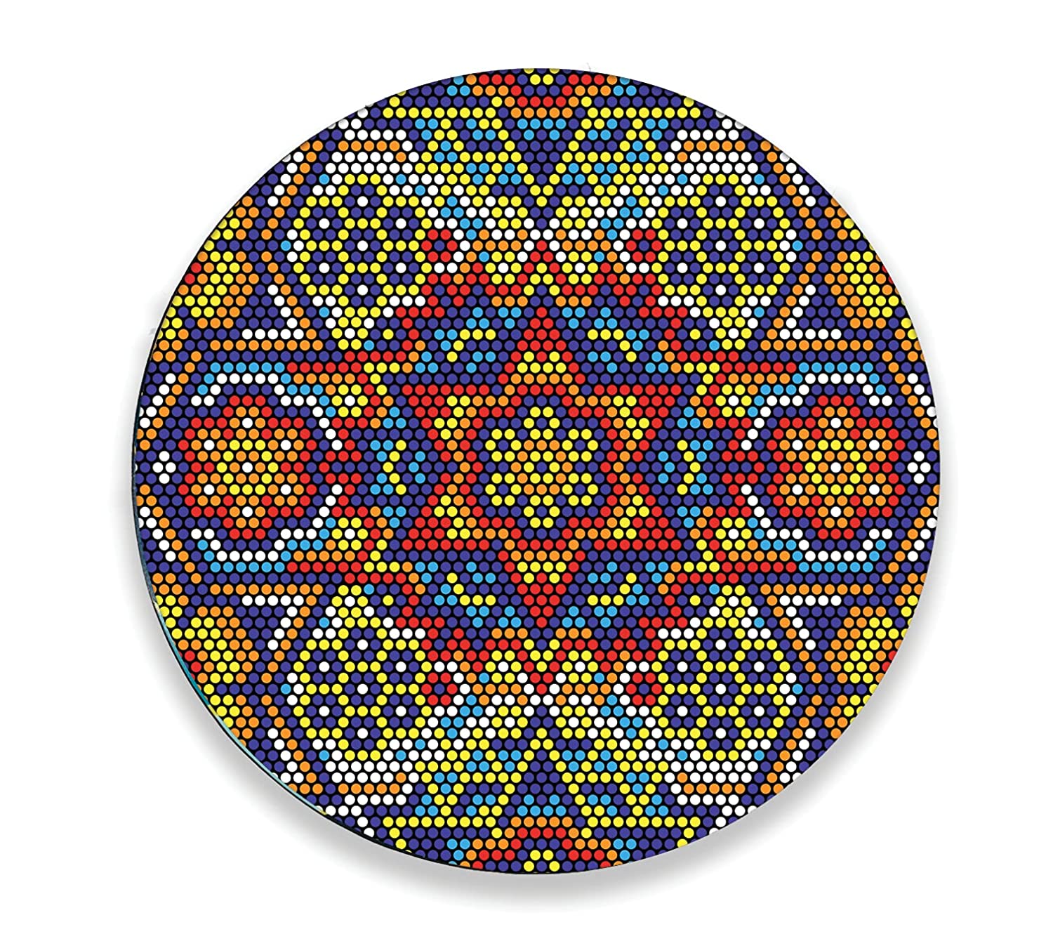 Price:$32.90 Handmade CHEESE BOARD in artisan work. Elegant and covered with resin. Ideal Charcuterie Platter & Serving Tray for Wine and snacks. Model HUICHOL STAR | Made in Mexico : Handmade Products