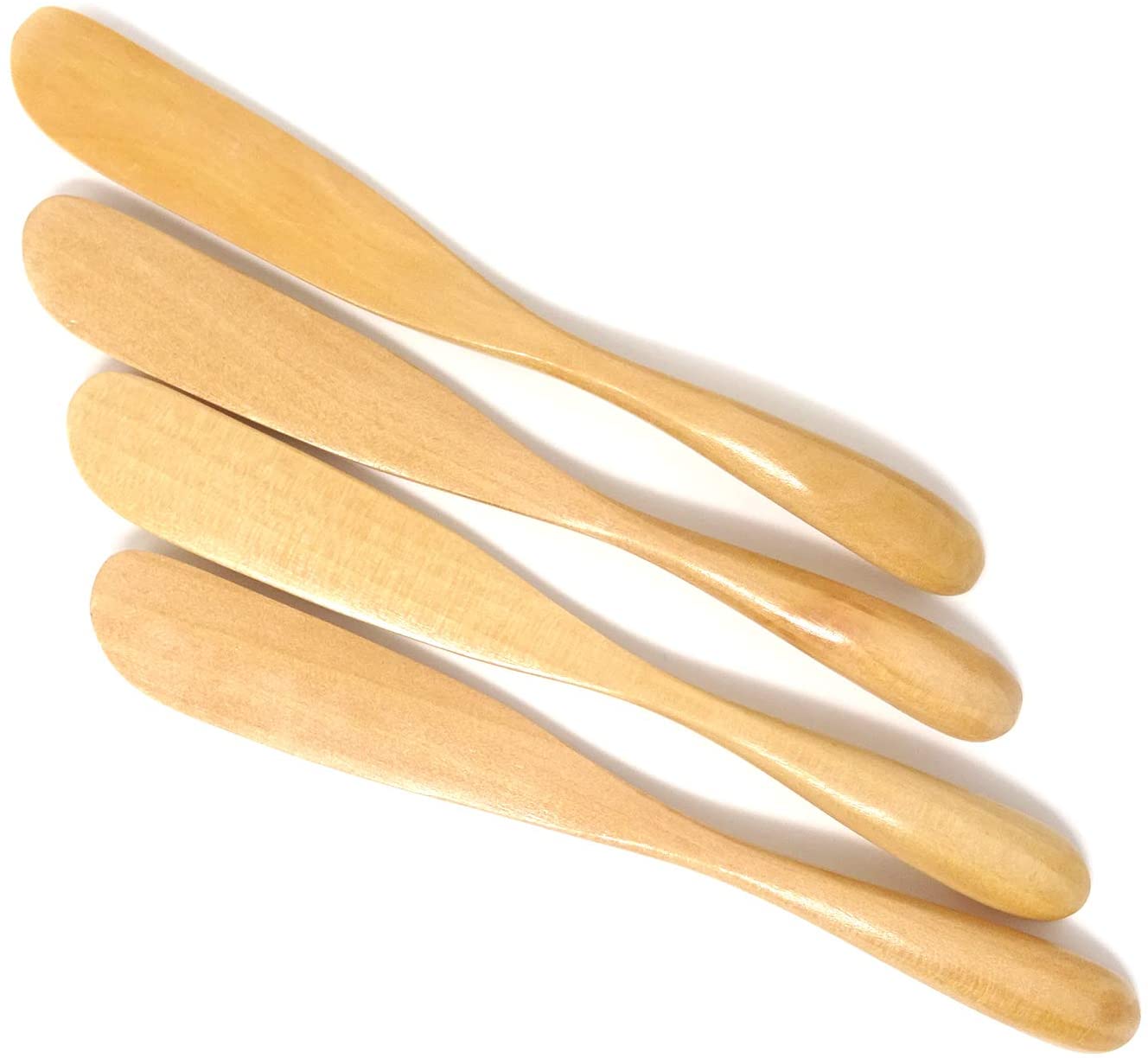 Price:$6.99 4PCS Handmade Wooden Butter Jelly Cheese Knives Spreaders Spatulas for Kitchen: Home & Kitchen