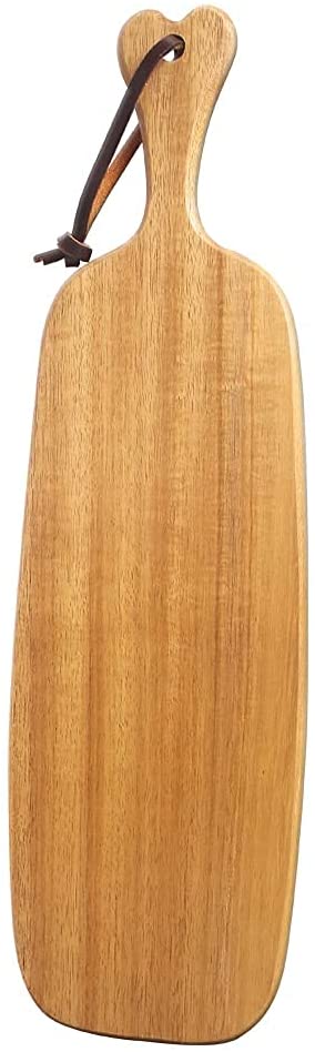 Price:$18.99 ELEPHANT Acacia Wood with Handle Kitchen Cutting and Serving Board Long Charcuterie Platter, Cheese Board, Vegetables &Fruits: Home & Kitchen