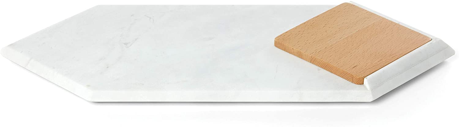 Price:$40.00 Platform Marble Cheese Board: Serving Trays