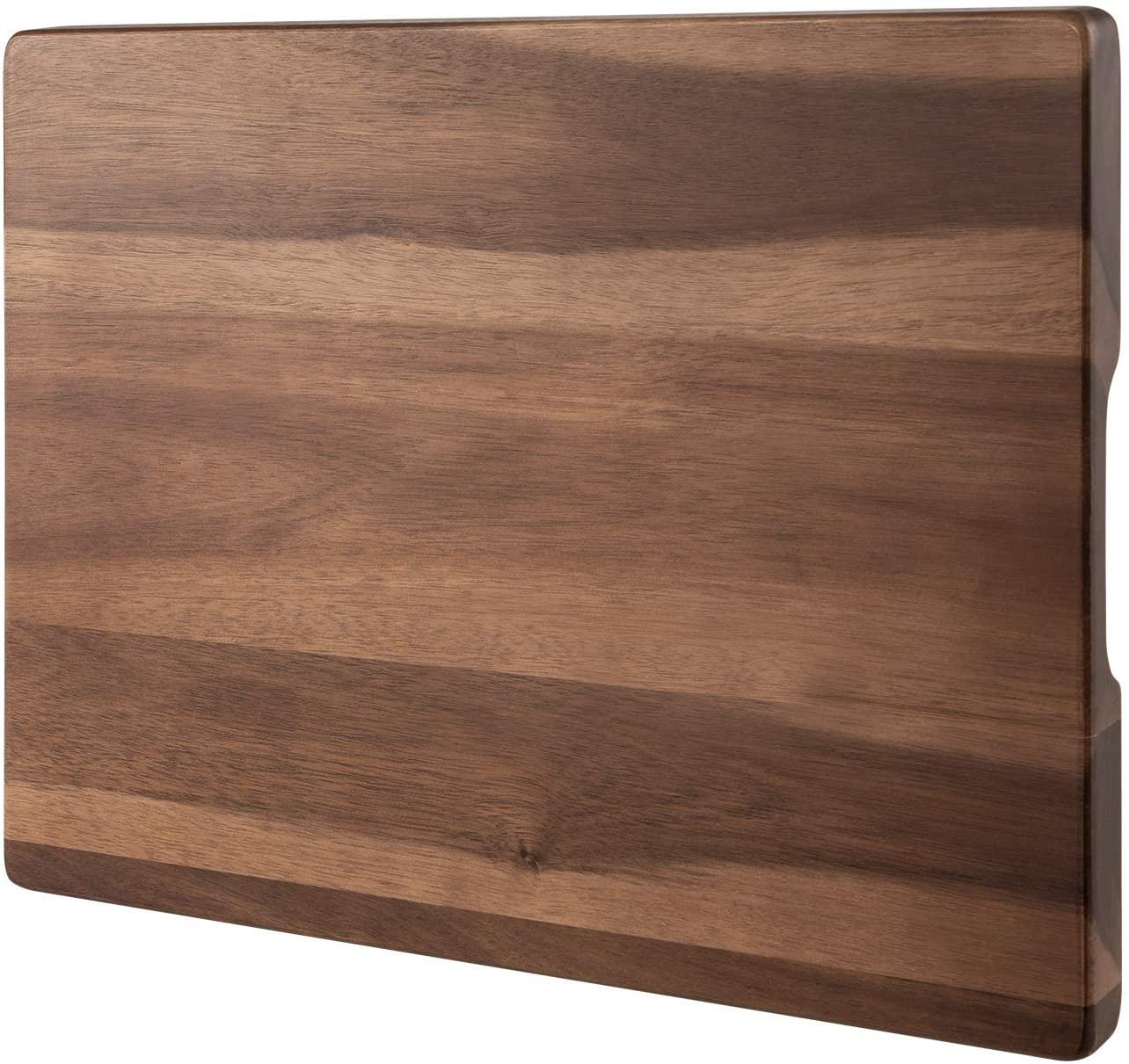 Price:$24.99 WoodHBlife Wood Cutting Board Extra Thick for Kitchen 15.8 x 11.9 x 1 Inchs Butcher Block for Chopping Meat Cheese and Vegetables: Home & Kitchen