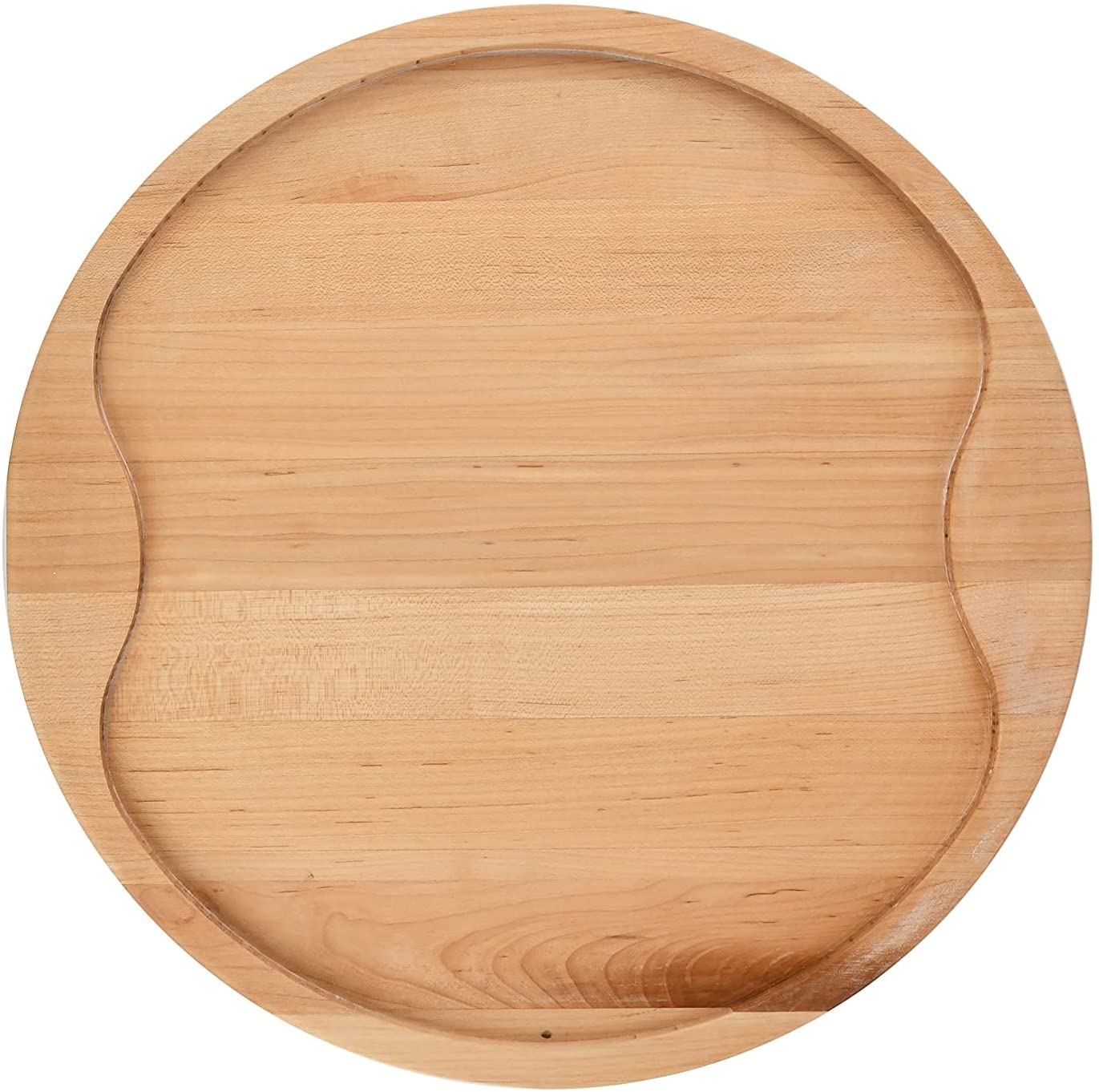 Price:$129.00 Extra Thick Round Serving Tray Maple Serving Board-Brunch Board-Cutting Board -Charcuterie boards 16inchesx1.26inches thick: Home & Kitchen