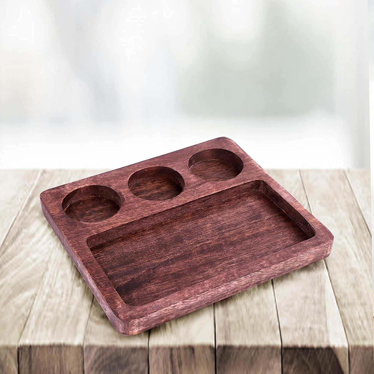 Price:$16.99 Board, Charcuterie Platter and Serving Tray for Wine, Crackers, Brie and Meat. Large and Thick Natural Wooden Server - Fancy House Warming Gift & Perfect Choice for Gourmets Design 1 : Home & Kitchen