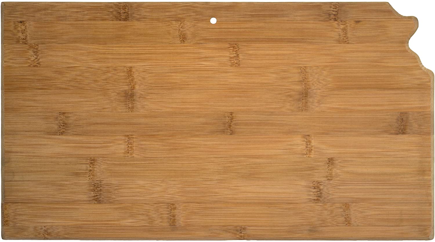 Price:$19.99 Bamboo Kansas State Shaped Serving & Cutting Board, Natural Bamboo: Home & Kitchen