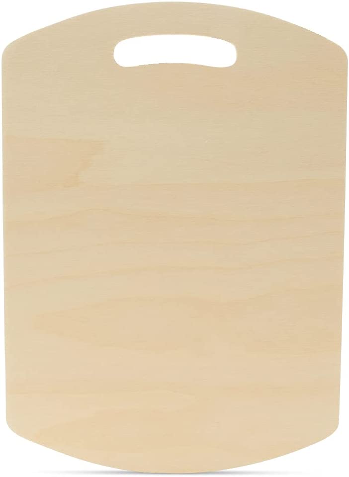 Price:$30.99 Cutting Board Shapes, 14” with Rounded Edges, Pack of 5 Cutting Boards by Woodpeckers, for Kitchen, Decor, and Charcuterie Boards : Home & Kitchen