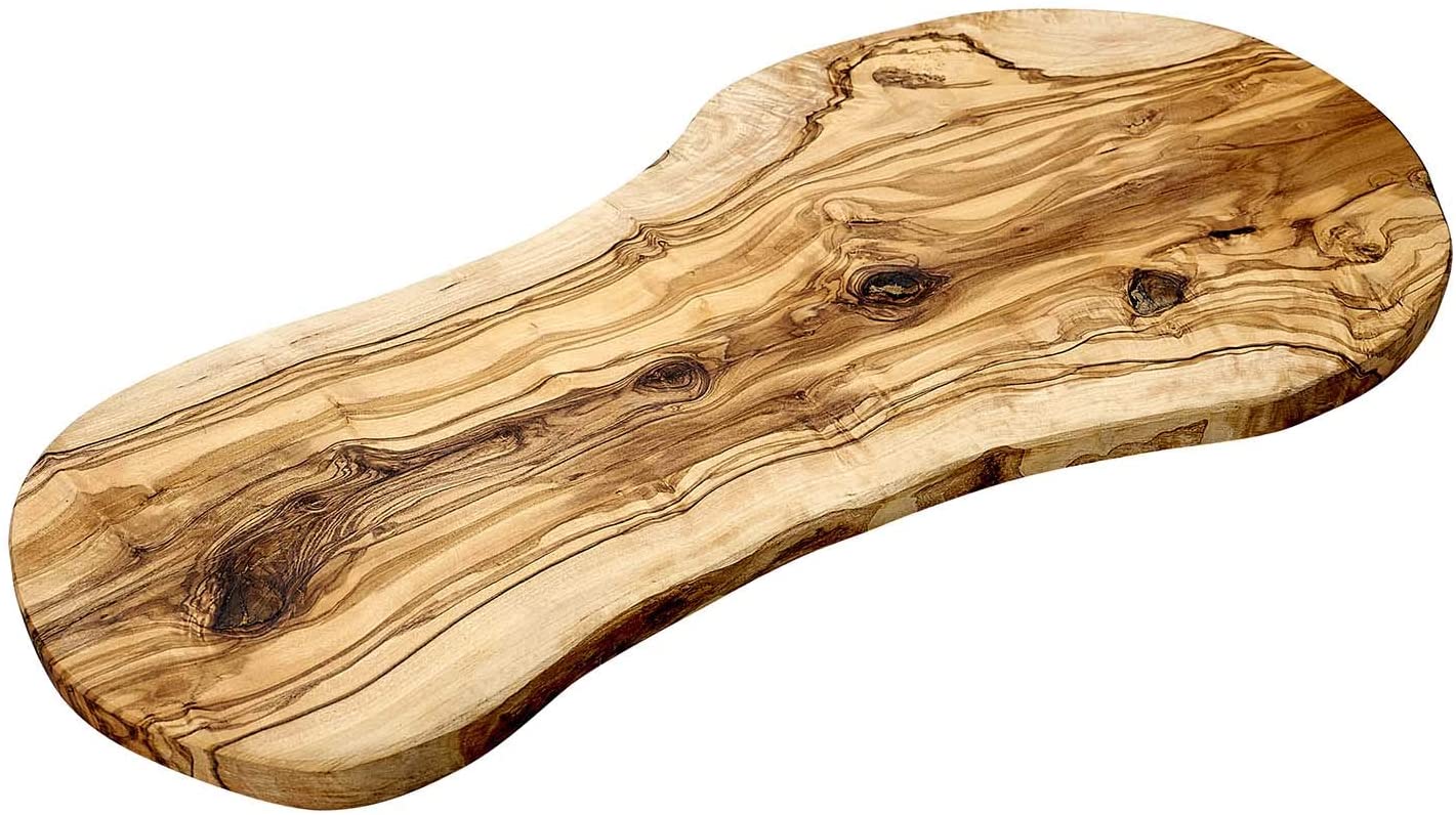 Price:$38.99 Med Olive Wood Cutting Board/Cheese Board, 16": Home & Kitchen