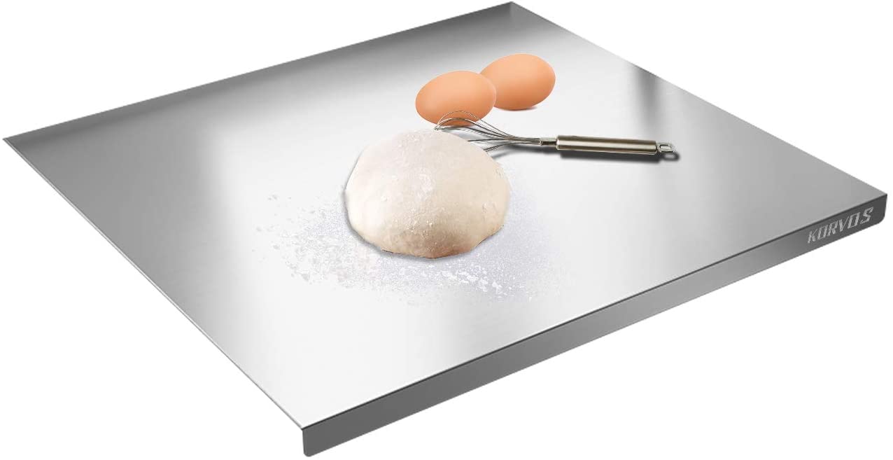 Price:$103.99 304 Food-Grade Stainless Steel Cutting Boards for Kitchen, Butcher Block Board for Meat, Cheese, Vegetable, Heavy Duty Chopping Board, Easy to Clean: Home & Kitchen