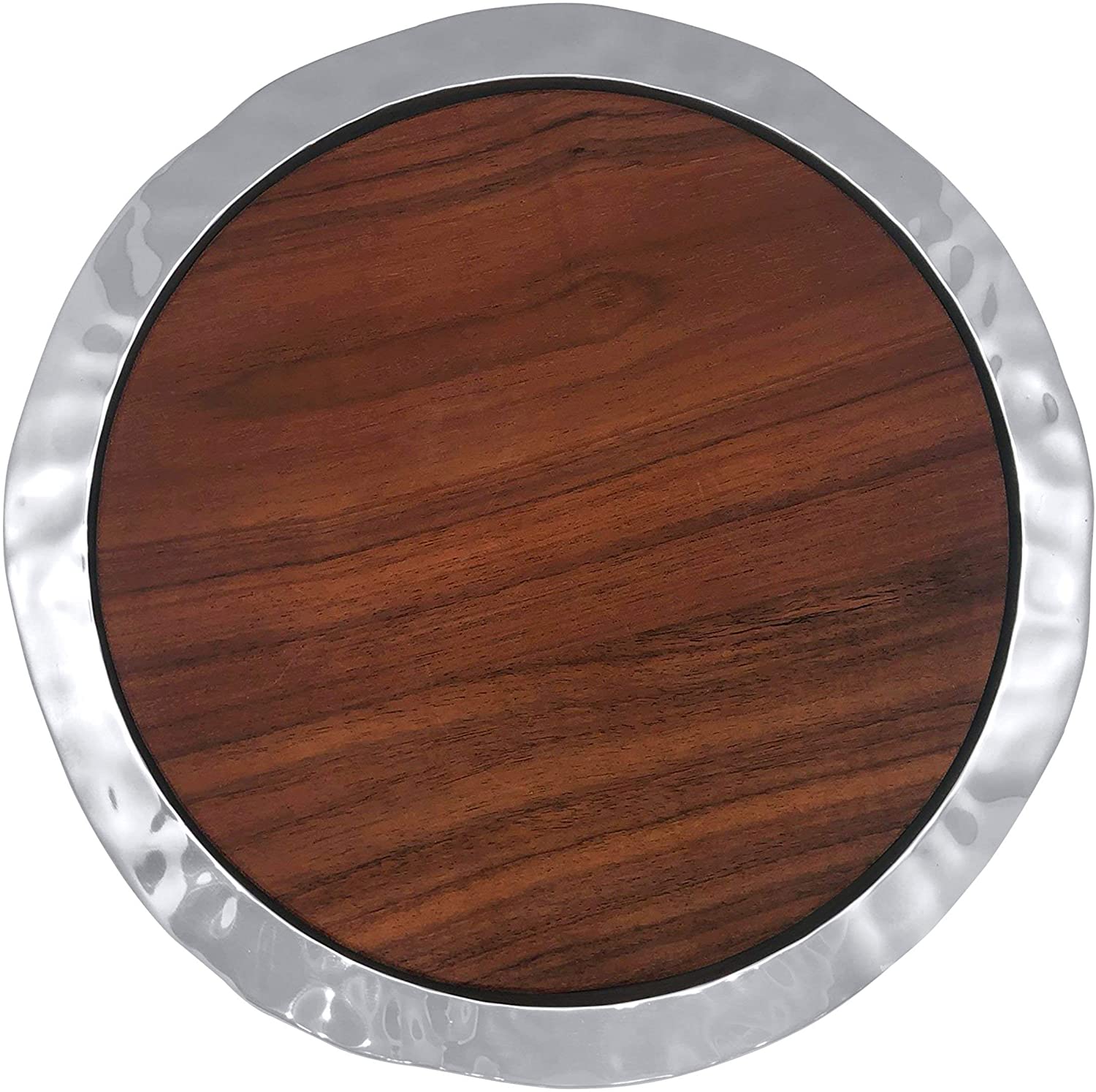 Price:$139.00 Shimmer Cheese Board, Silver/Brown : Home & Kitchen