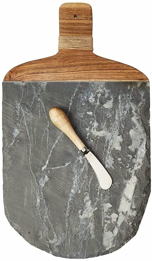 Price:$48.95 Pie Slate and Wood Cutting Board: Home & Kitchen