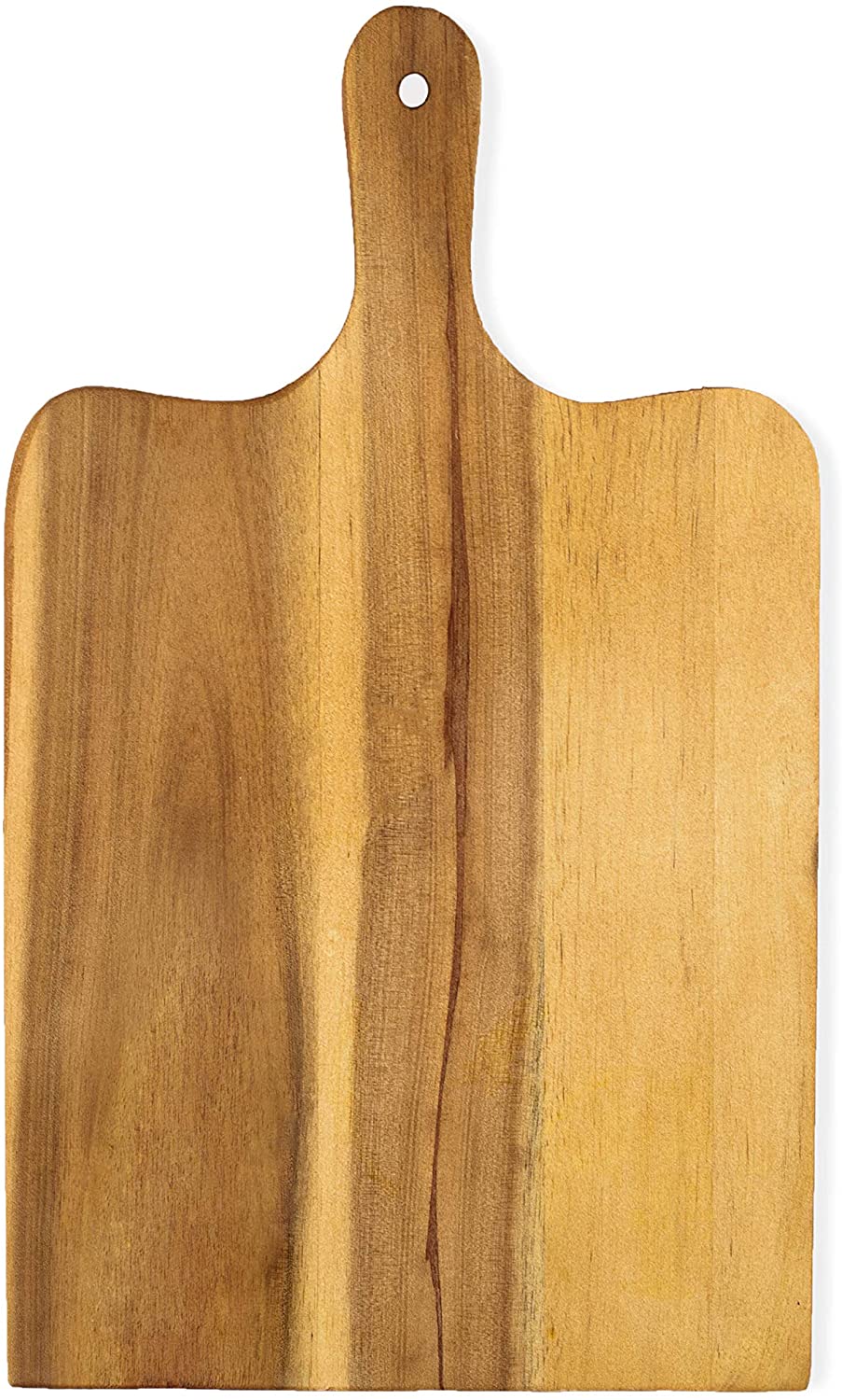 Price:$17.99 Cutting Board with Handle - Natural Wood Cheese Board - Rustic Design - Mini Charcuterie Board…: Home & Kitchen