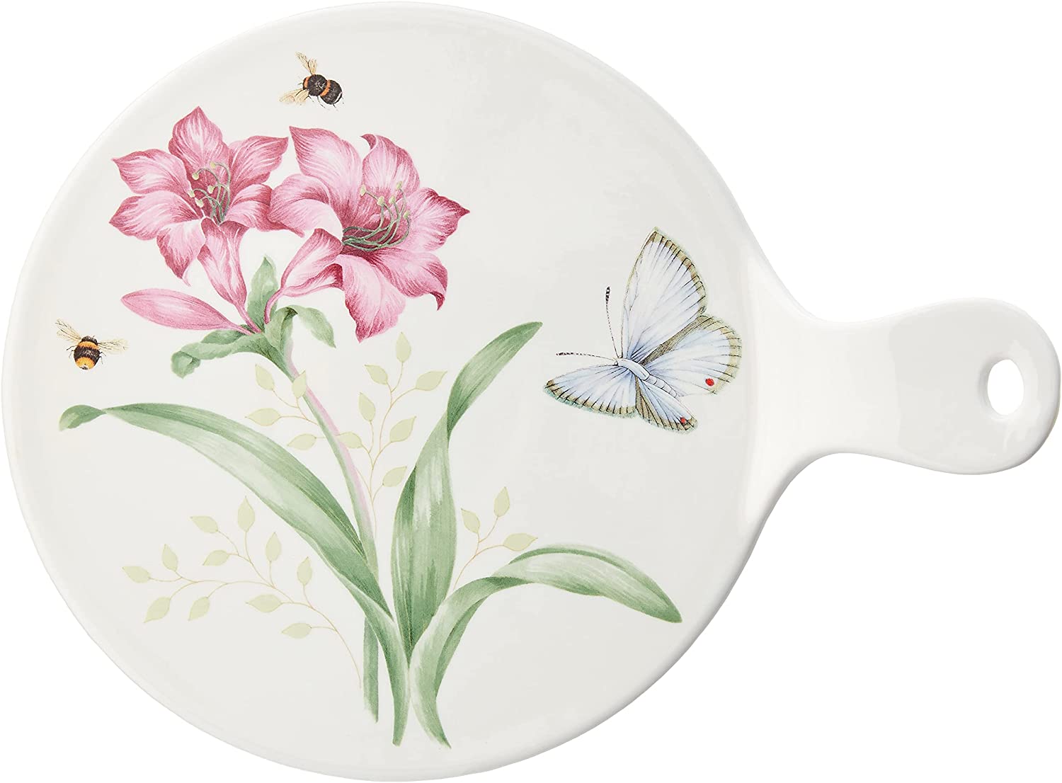 Price:$39.95 Butterfly Meadow Cheese Board, 1.35 LB, Multi: Cheese Plates