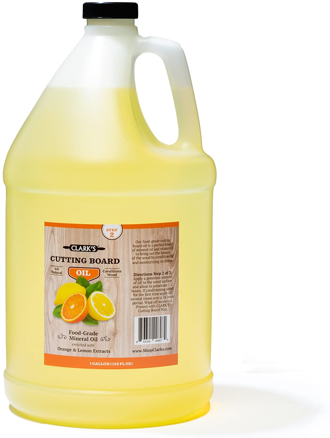 Price:$65.45 Block Oil (1 Gallon) by CLARK'S - Food-Grade Cutting Board Mineral Oil & Conditioner - Chef - Woodworker - Restaurant Gallon Size : Health & Household