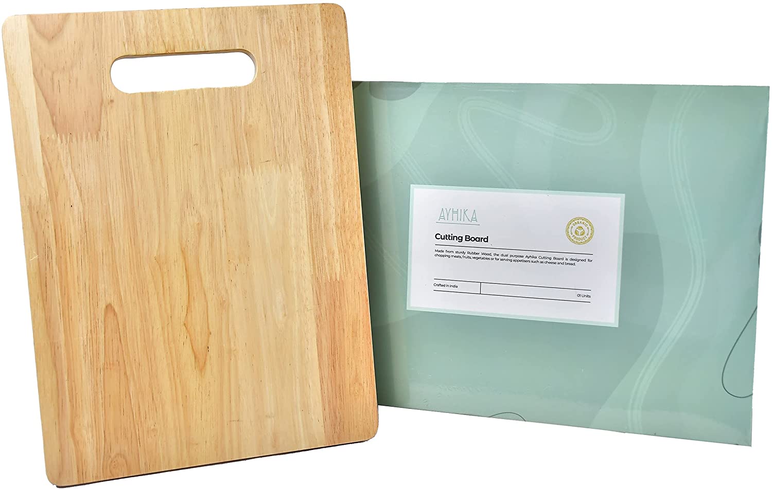 Price:$21.49 Extra Large Organic Bamboo Cutting Board - Kitchen Chopping Board for Kitchen Vegetables, Fruits & Cheese, Eco-Friendly (Wooden Broad): Home & Kitchen