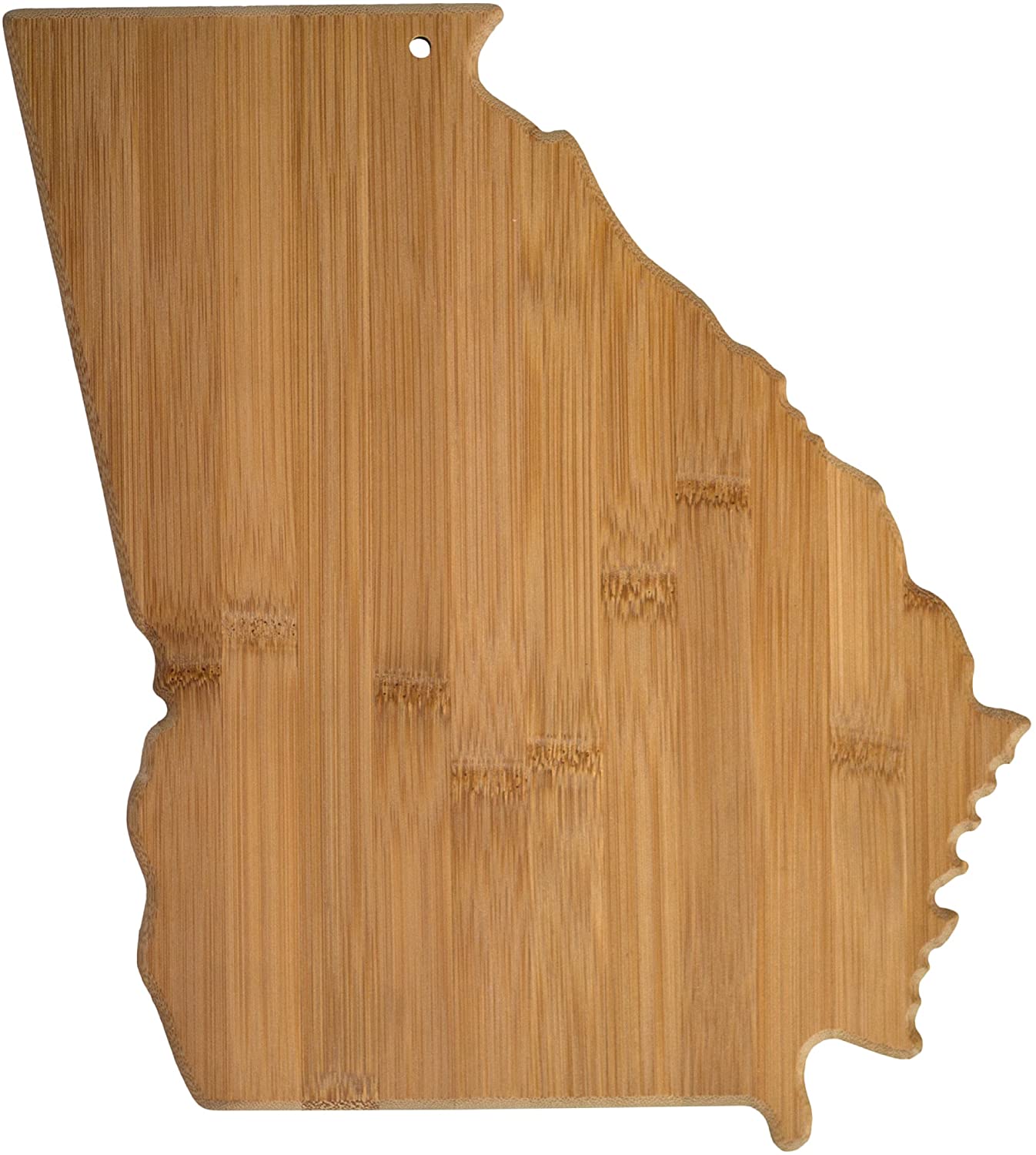 Price:$19.99 Bamboo Georgia State Shaped Bamboo Serving & Cutting Board: Georgia Souvenirs: Home & Kitchen