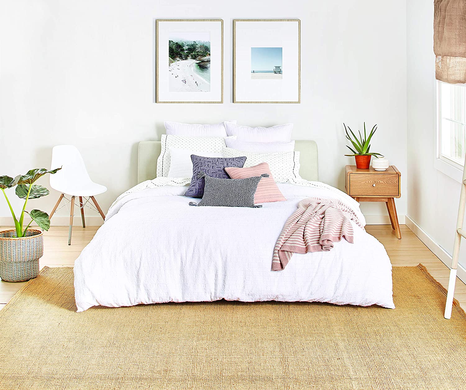 Price:$129.99 Home Alpine Duvet Set, Full/Queen, White : Home & Kitchen