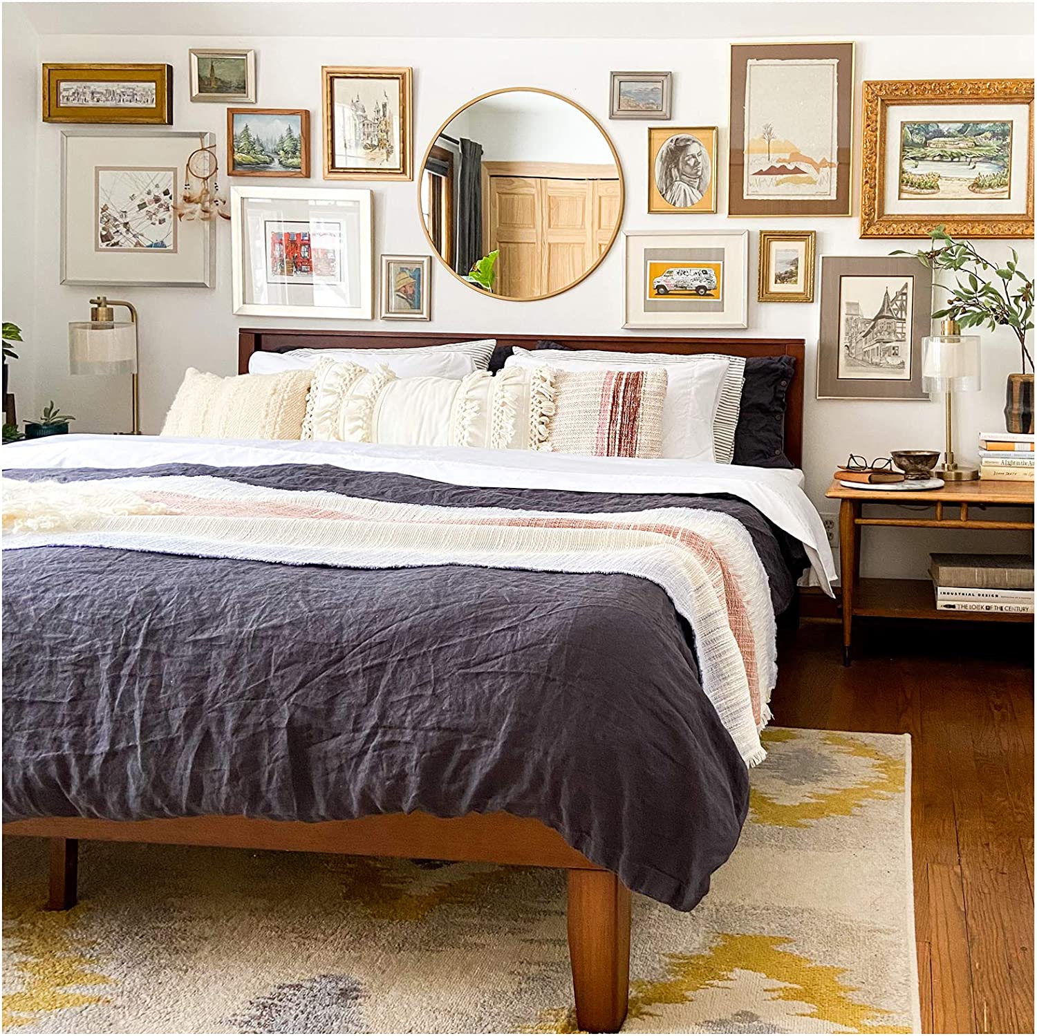 Price:$129.99 HOME & SPORTS 100% Linen Duvet Cover Set 3 Pieces King Size Duvet Cover Ultra Soft French Flax Bedding Duvet Cover Set with Buttons Closure Solid Color Pillowcases(King, Dark Gray) : Home & Kitchen