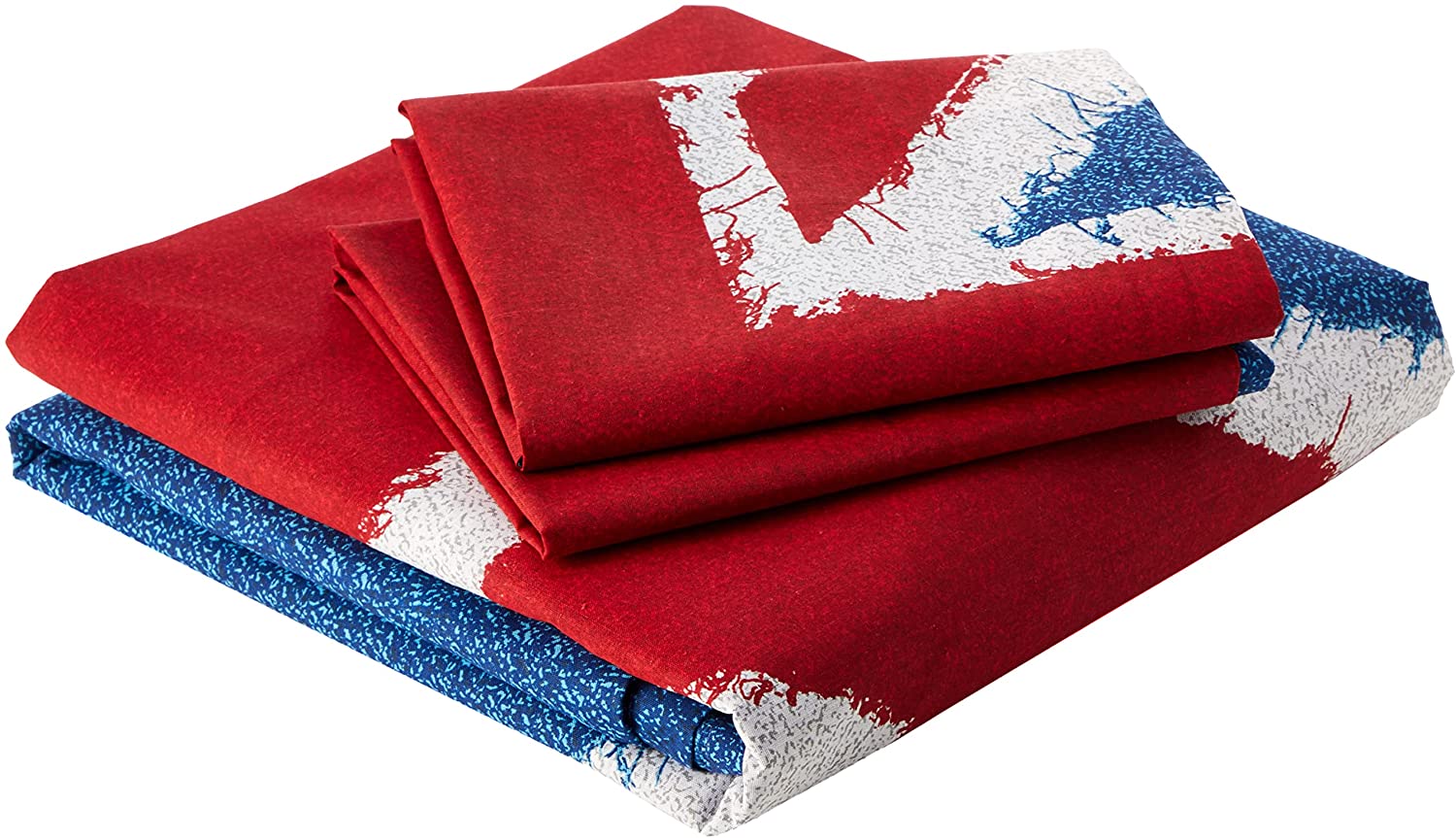 Price:$44.99 Jack Rock UK Reversible Double Duvet Set (COVERS ONLY) : Home & Kitchen