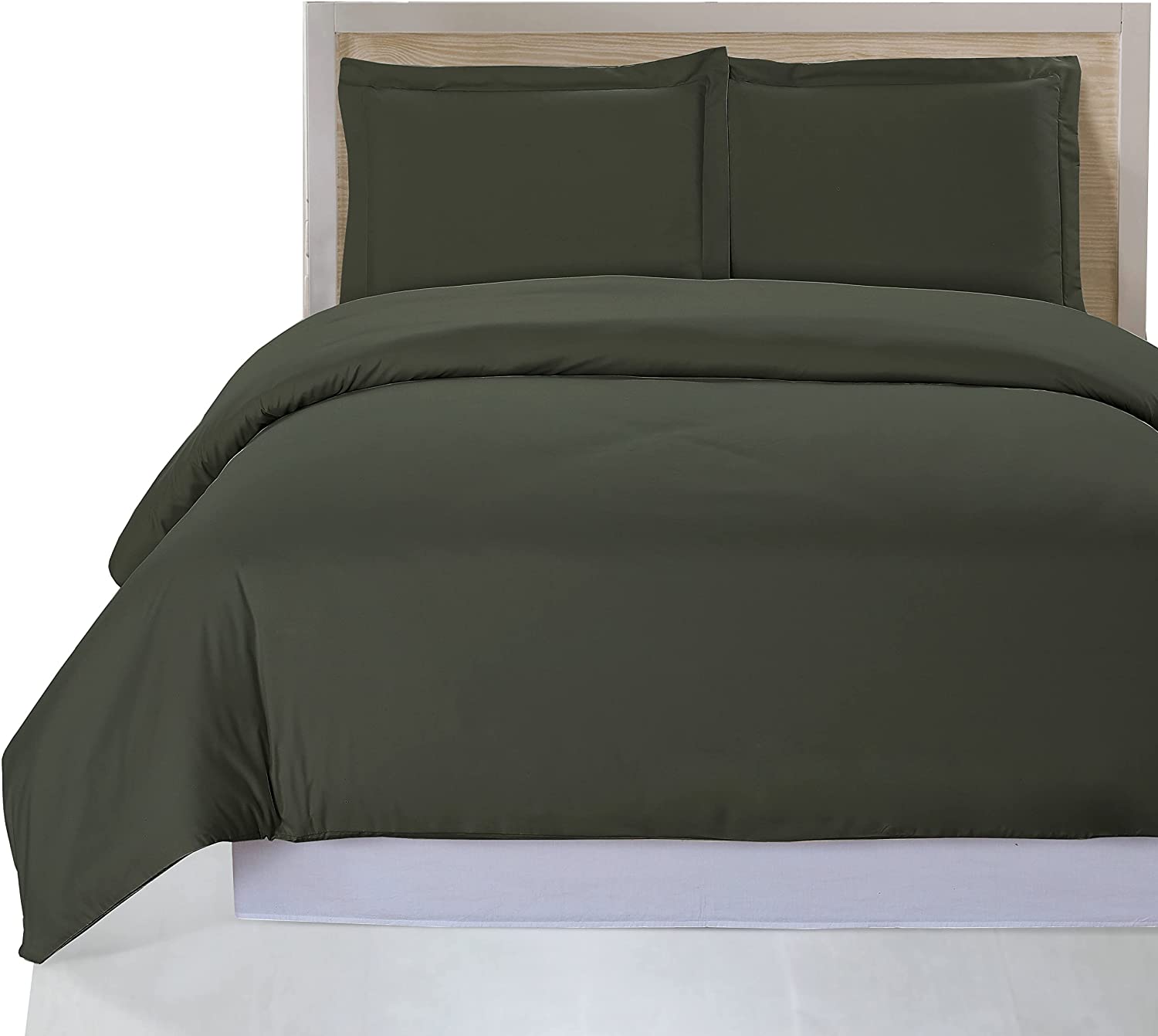 Price:$29.99 100% Cotton Duvet Cover Set (King, Grey) - 3 Pieces Comforter Cover Set- 1 Duvet Cover with Zipper Closure & 2 Pillow Shams- All Seasons Bedding Duvet Cover Set. Cover Only. : Home & Kitchen