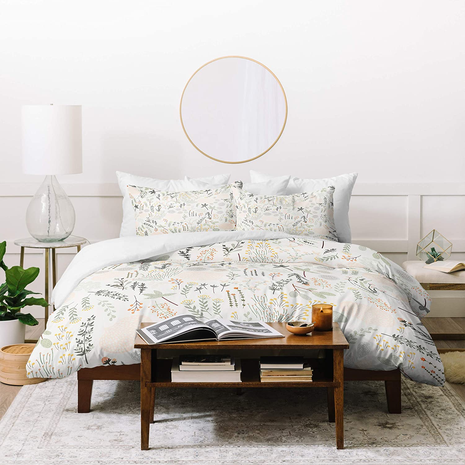 Price:$149.30 Designs Iveta Abolina Floral Goodness Duvet Set with Two Pillow Shams, King, Multi : Everything Else