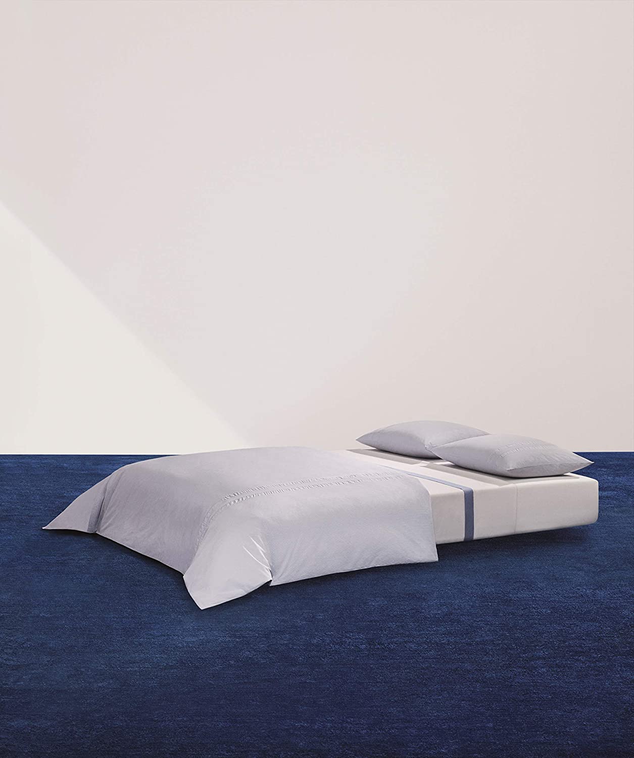 Price:$146.06 Klein Home Mid - Tier Sam Duvet Set, King, Periwinkle : Home & Kitchen