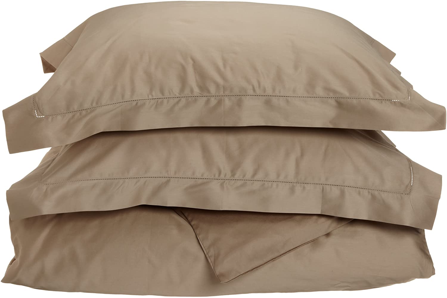 Price:$427.26 Fine Italian Linens Milange 300 Thread Count Egyptian Cotton Full/Queen Duvet Cover Set, Light Taupe : Home & Kitchen