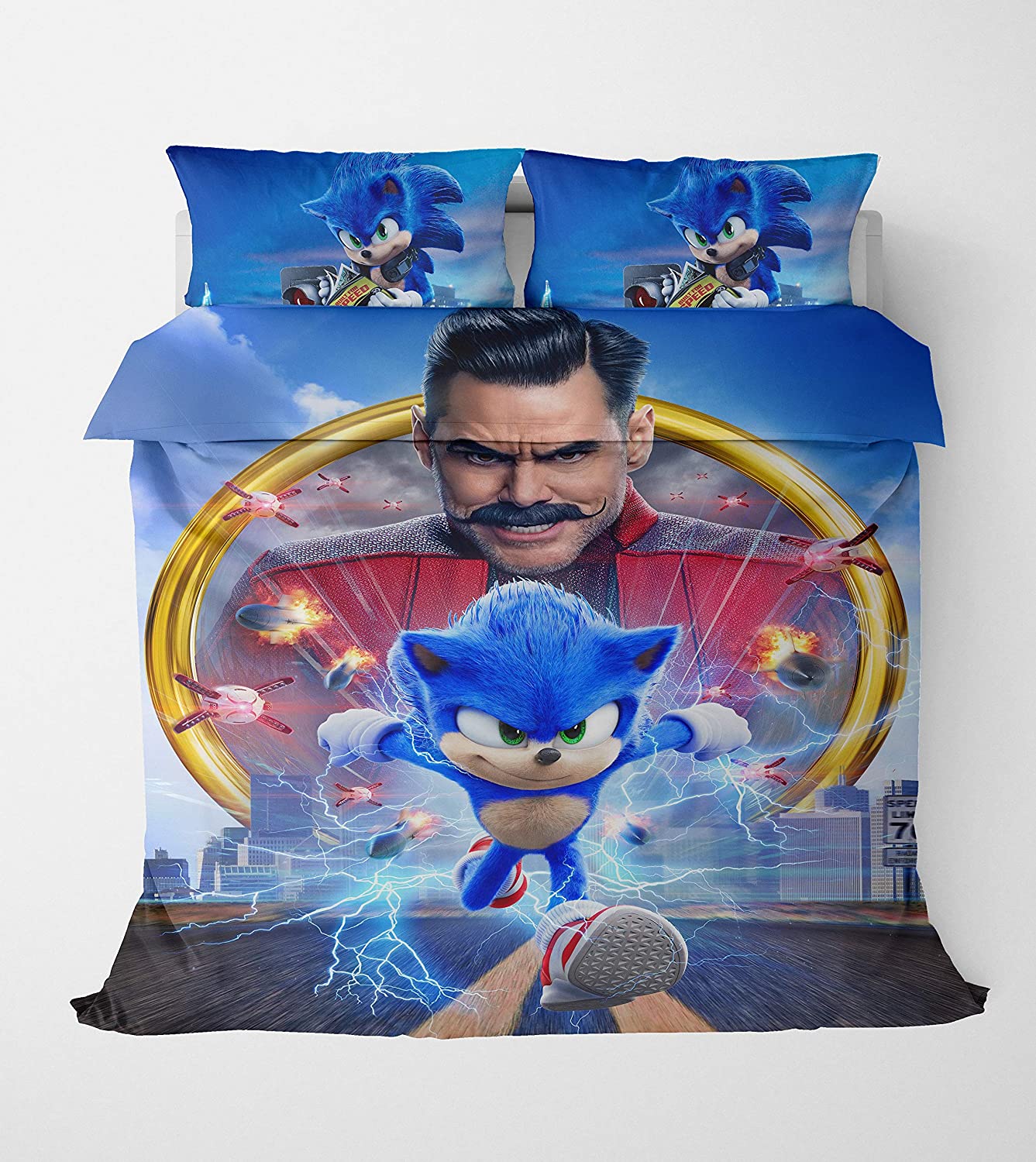 Price:$36.99 Duvet Cover Set - 3 Piece Bedding Sets 3D Printed for Kids Boys Girls Comforter Cover,1 Duvet Cover + 2 Pillowcases : Home & Kitchen