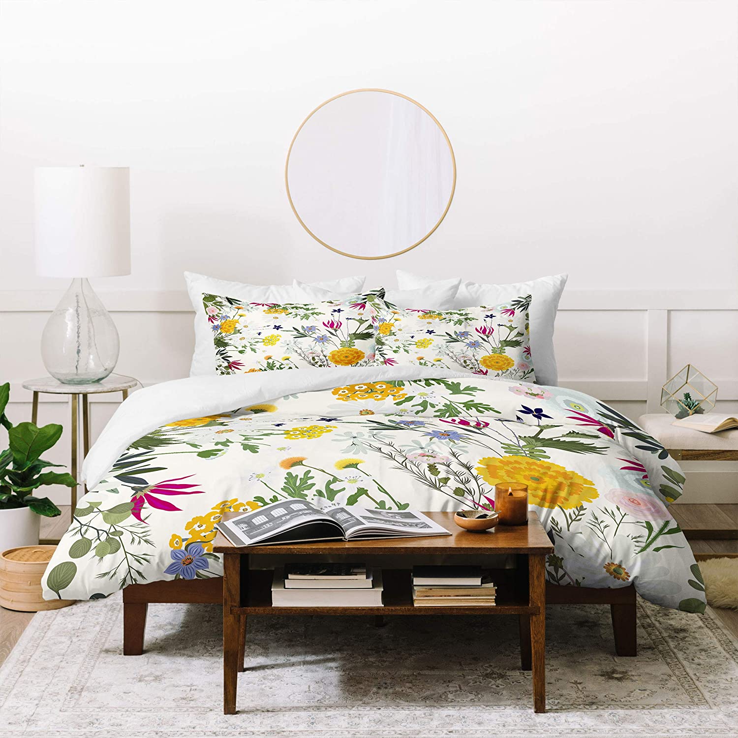 Price:$171.75 Designs Iveta Abolina Bretta Duvet Set with Two Pillow Shams, King, Multi : Everything Else