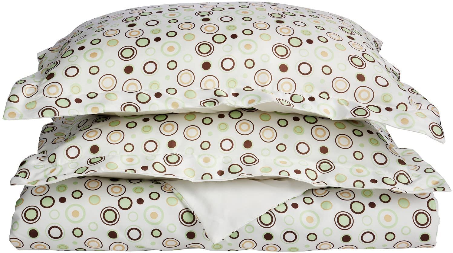 Price:$17.00 Spring Circles Duvet Cover Set, Twin, Ivory : Home & Kitchen