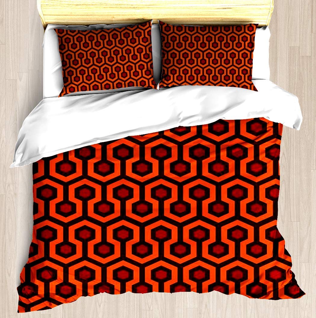 Price:$79.98 Overlook Hotel Carpet (The Shining) - Duvet Cover Set  Comforter Cover Pillowcase Bed Set Unique Printed Floral Pattern Design Duvet Covers Blanket Cover  Queen/Full Size : Home & Kitchen