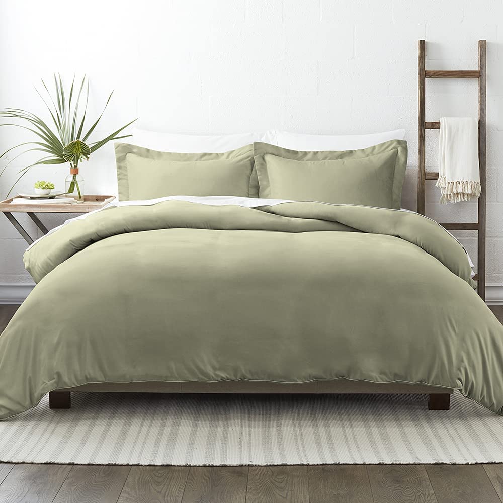 Price:$25.86 Market 3 Piece Duvet Cover Set, King, SAGE : Home & Kitchen